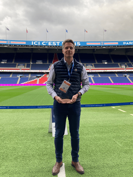 Erwan HELION Directeur ChronoSLPA Pneus Au Parc des Princes